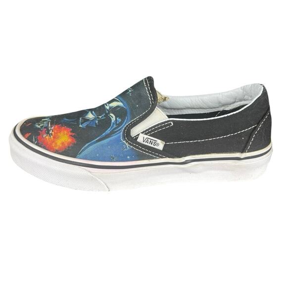 Rare Limited Edition Vans Women’s Star Wars Slip On Sneaker Size US 6 - Picture 3 of 11